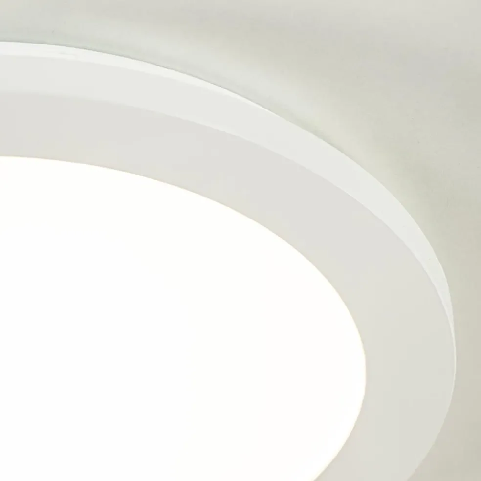 Cheap Straluma Plafondlamp Anne rond 26 wit 3-switchdim