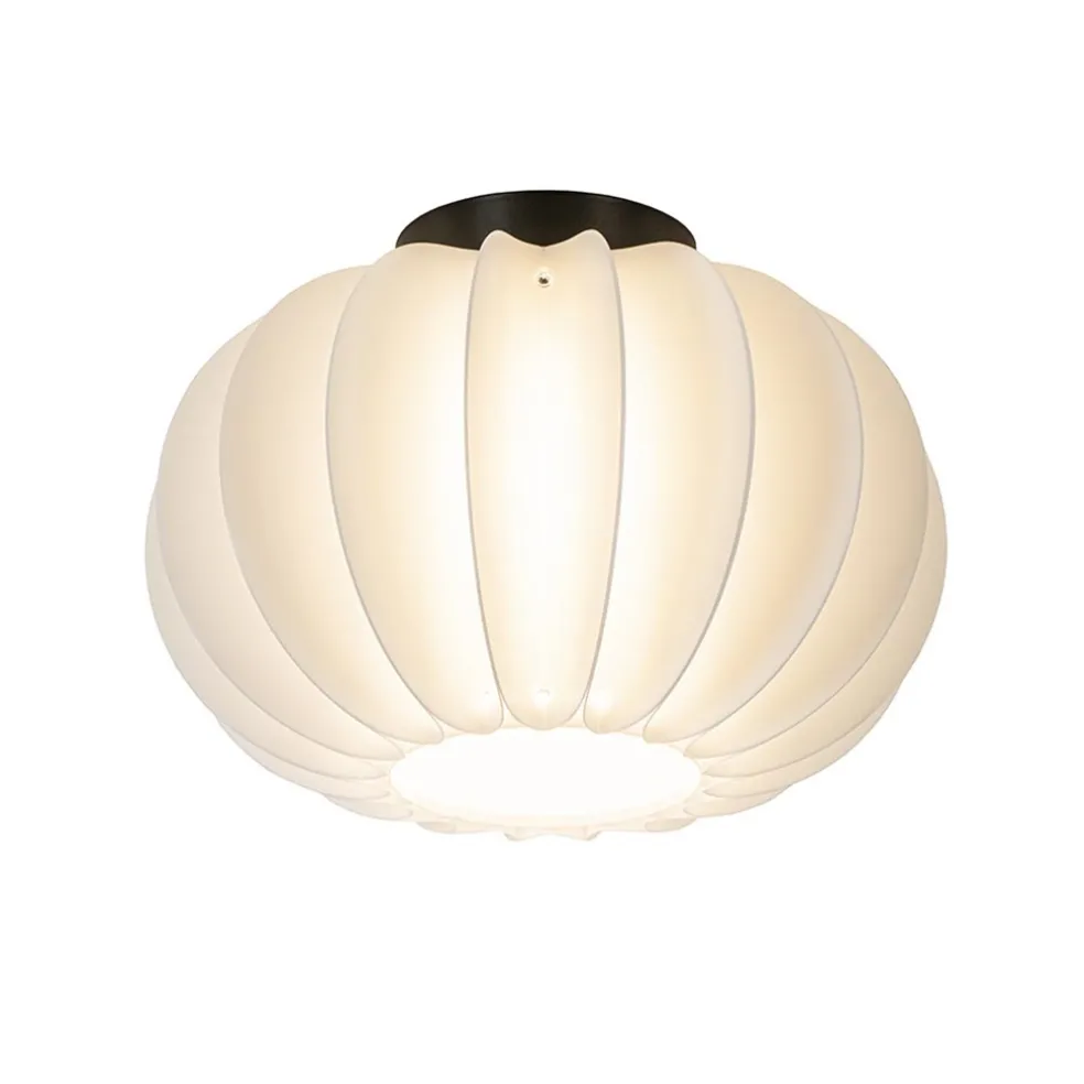 Online Straluma Plafondlamp Arena 30cm zwart/kap wit