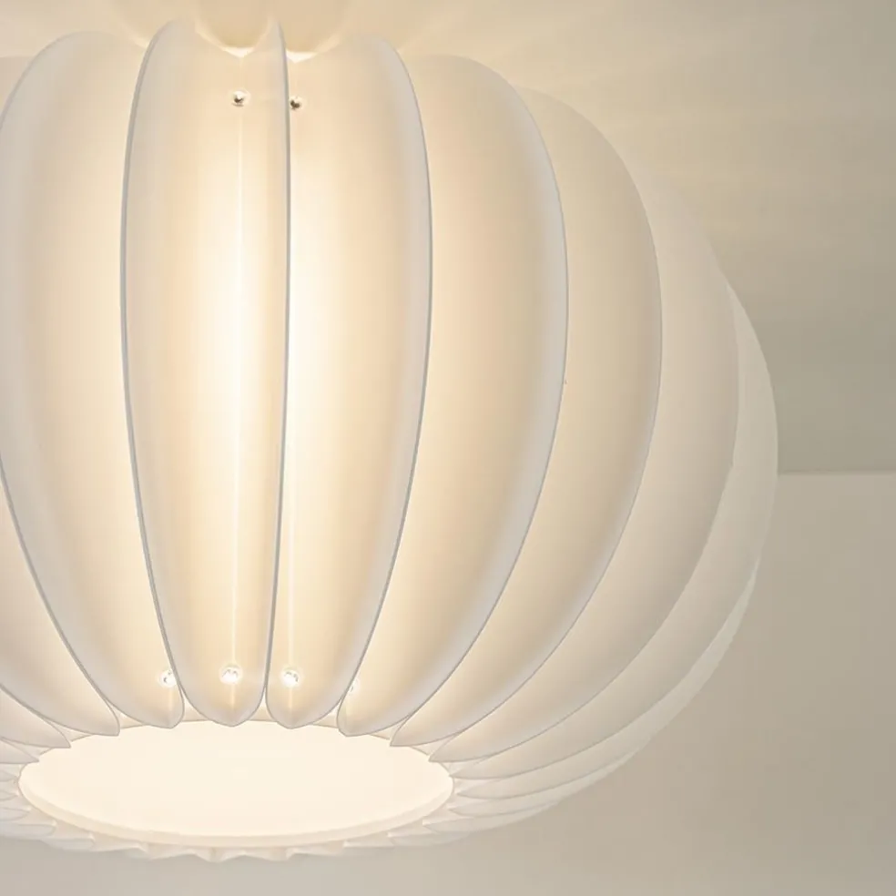 Fashion Straluma Plafondlamp Arena 40cm zwart/kap wit