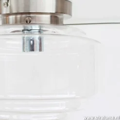 Discount Straluma Plafondlamp Art Deco helder glas