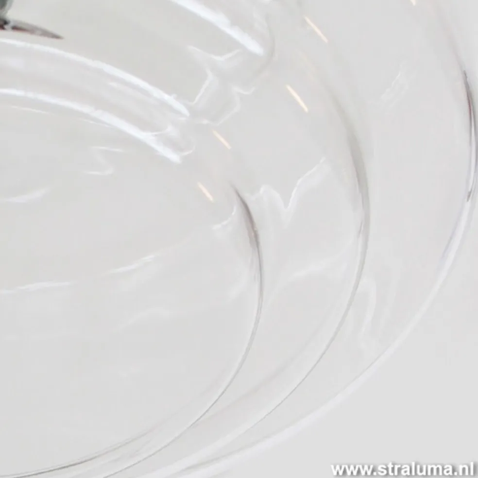 Discount Straluma Plafondlamp Art Deco helder glas