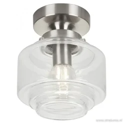 Sale Straluma Plafondlamp Art Deco klein helder glas
