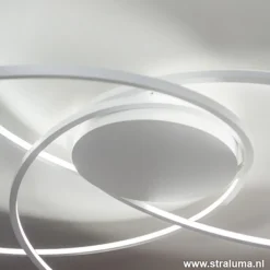 Fashion Straluma Plafondlamp bogen speels wit 80cm