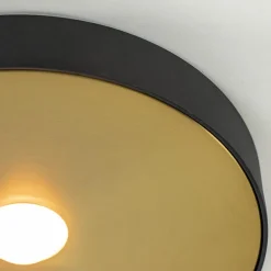 Sale Straluma Plafondlamp Bright 26 zwart/matgoud