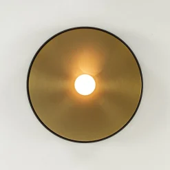 Sale Straluma Plafondlamp Bright 26 zwart/matgoud