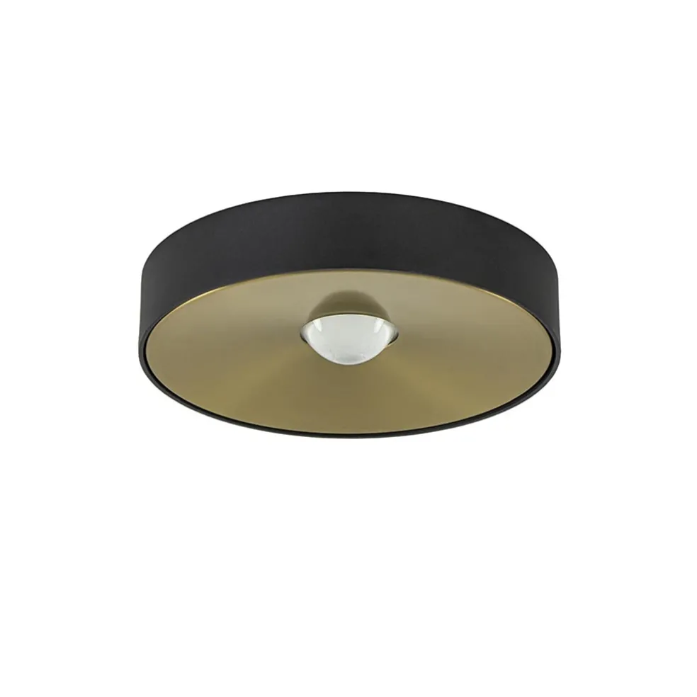 Online Straluma Plafondlamp Bright 20 zwart/matgoud