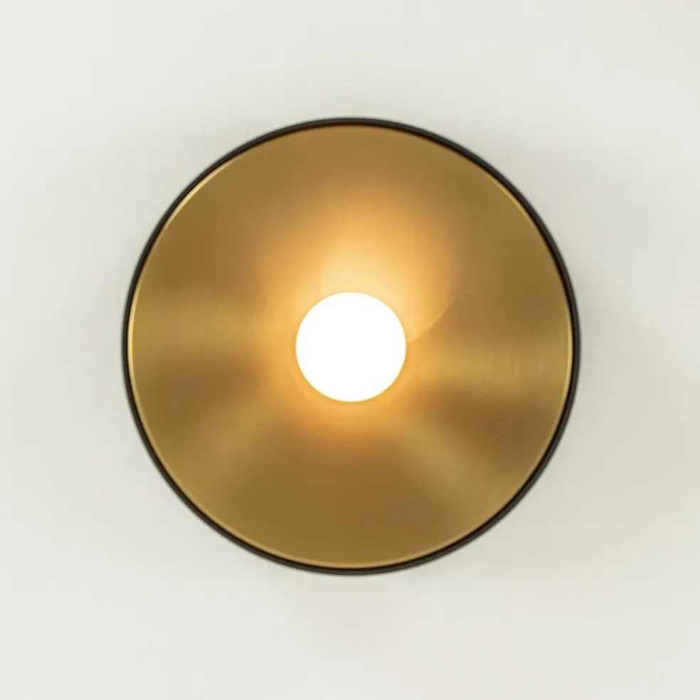 Online Straluma Plafondlamp Bright 20 zwart/matgoud