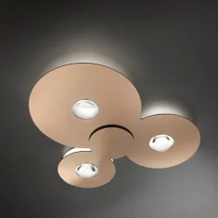 New Straluma Plafondlamp Bugia Triple glossy bronze