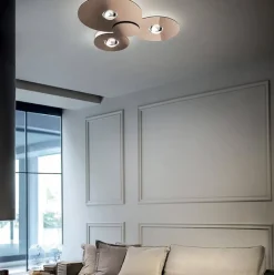 New Straluma Plafondlamp Bugia Triple glossy bronze