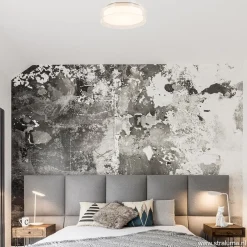 Outlet Straluma Plafondlamp chroom/clear IP44 3-step dim
