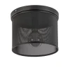 Cheap Straluma Plafondlamp cilinder gaas zwart 30cm