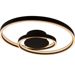 Store Straluma Plafondlamp Cinque-Ciola zwart dim-to-warm