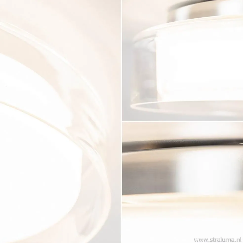 Fashion Straluma Plafondlamp Clear helder IP44 3-step dim