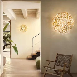 Best Straluma Plafondlamp Clizia Mama Non Mama gold 53cm