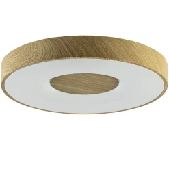 Best Sale Straluma Plafondlamp Coin 50 hout + remote CCT