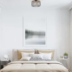 Store Straluma Plafondlamp draad cilinder zwart/brons