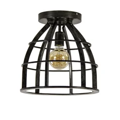 Store Straluma Plafondlamp frame zwart industrieel