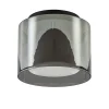 Flash Sale Straluma Plafondlamp Ice 23cm zwart/smoke IP44