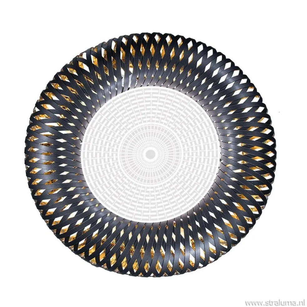 Cheap Straluma Plafondlamp Kalatos zwart/goud