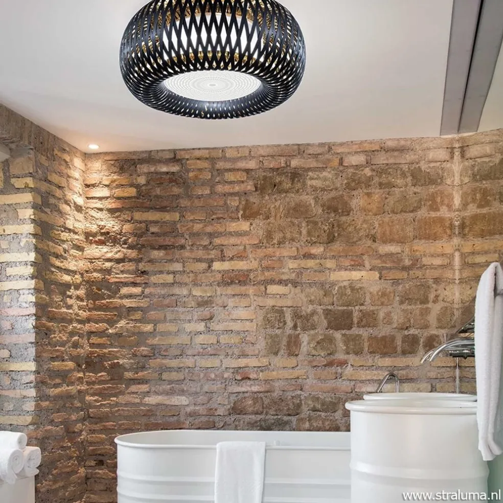 Cheap Straluma Plafondlamp Kalatos zwart/goud