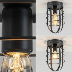 Cheap Straluma Plafondlamp kooi zwart