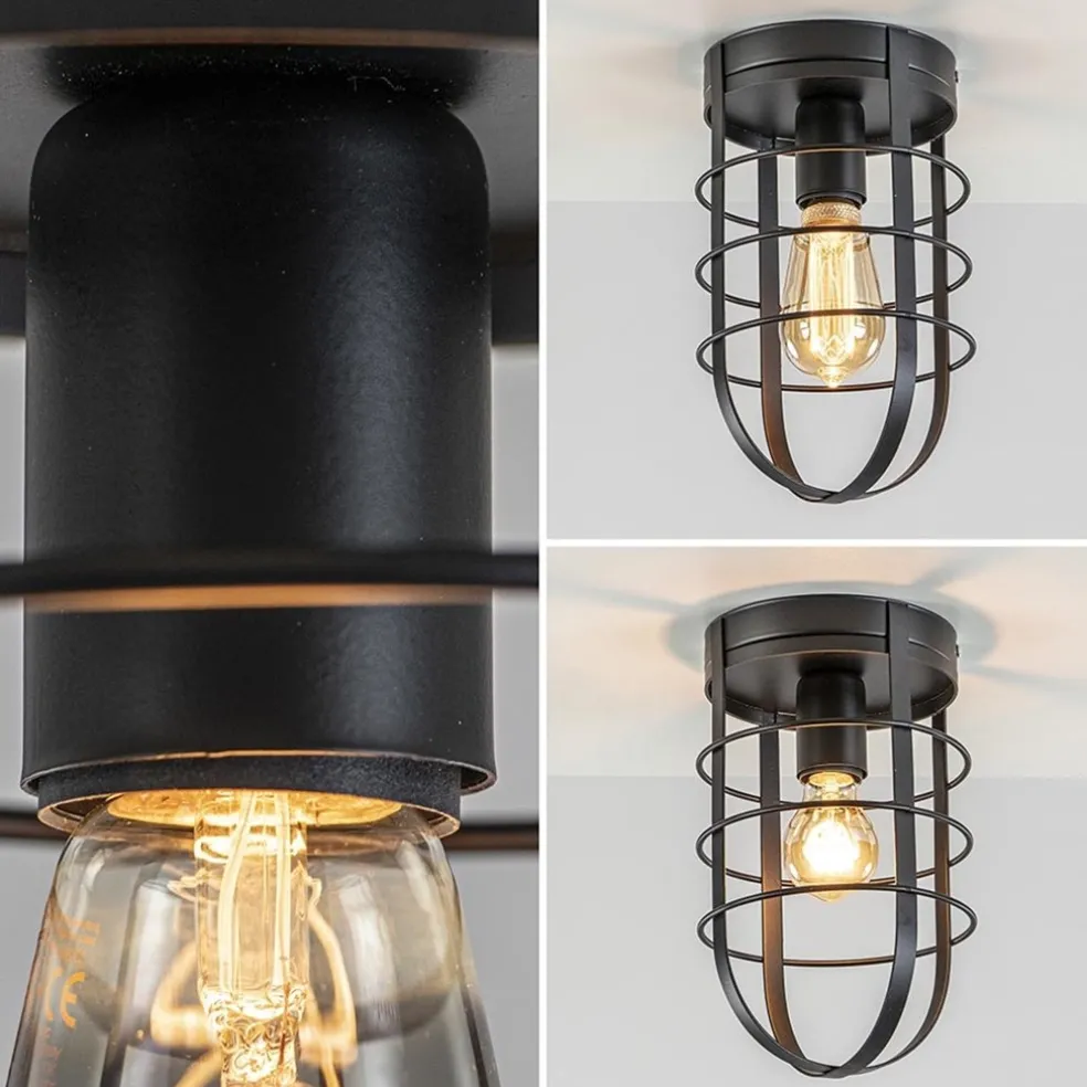 Cheap Straluma Plafondlamp kooi zwart