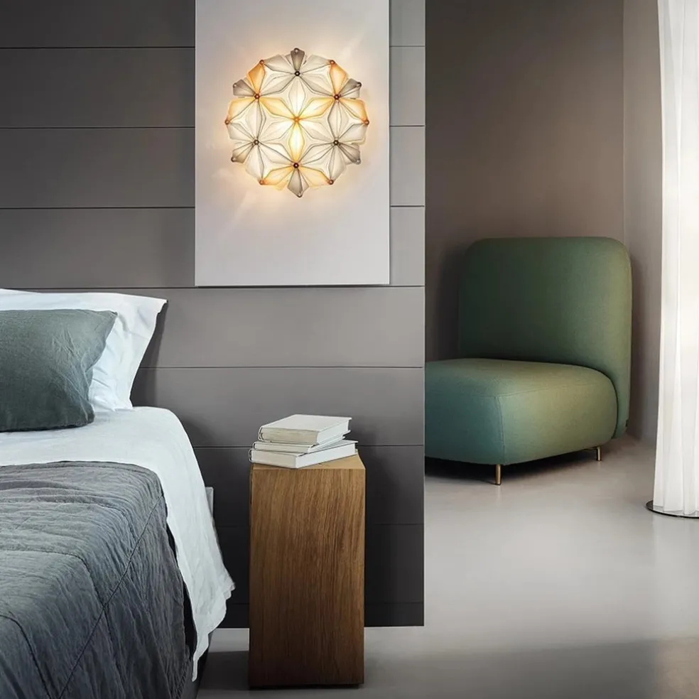 Online Straluma Plafondlamp La Vie amber 36cm