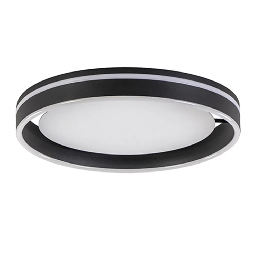Shop Straluma Plafondlamp Led Cirkel zwart/wit