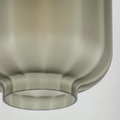 Flash Sale Straluma Plafondlamp Lett zwart + smoke glas 20cm