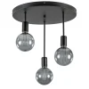 Best Straluma Plafondlamp 3-lichts zwart ex. e27