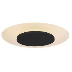 Best Straluma Plafondlamp Lido zwart 42cm indirect