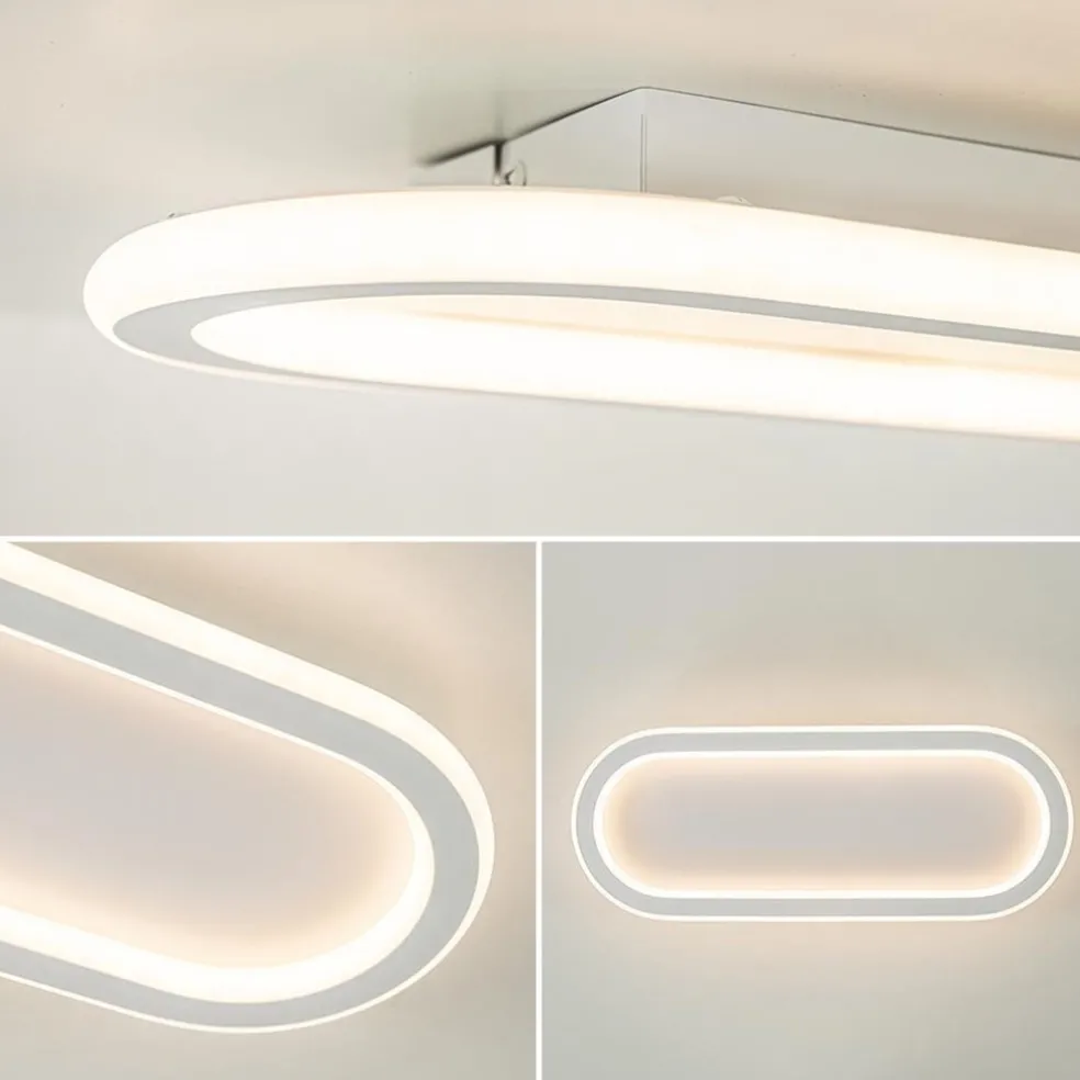 Online Straluma Plafondlamp Lois 40 wit 3-switch dim
