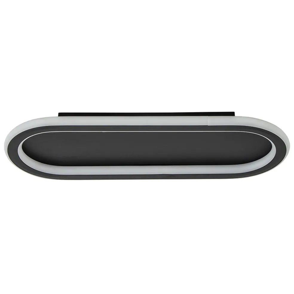 Best Sale Straluma Plafondlamp Lois 40 zwart 3-switch dim