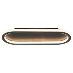 Best Sale Straluma Plafondlamp Lois 40 zwart 3-switch dim