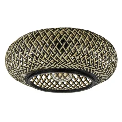 Best Straluma Plafondlamp Maze bamboe/zwart 40cm