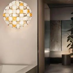 Fashion Straluma Plafondlamp Mida amber 67cm
