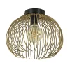 Cheap Straluma Plafondlamp Nest matgoud/zwart