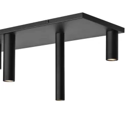 Online Straluma Plafondlamp Olmo zwart