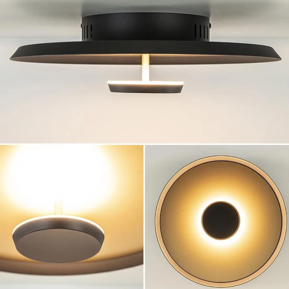 Store Straluma Plafondlamp Oro 35cm zwart/matgoud