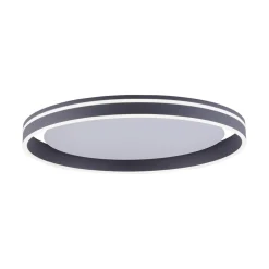 Online Straluma Plafondlamp Q-Vito 59 zwart smart+remote