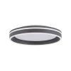 Outlet Straluma Plafondlamp Q-Vito 40 zwart smart+remote
