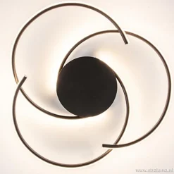 Flash Sale Straluma Plafondlamp Reverso zwart 3-switchdim