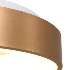 Best Sale Straluma Plafondlamp Ringlede 38cm matgoud
