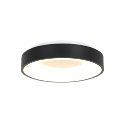 Fashion Straluma Plafondlamp Ringlede zwart