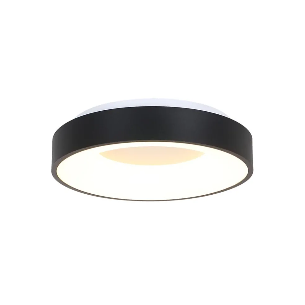 Fashion Straluma Plafondlamp Ringlede zwart