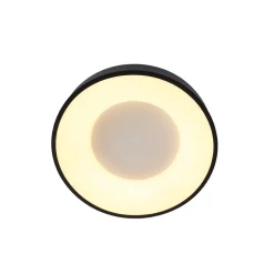 Fashion Straluma Plafondlamp Ringlede zwart