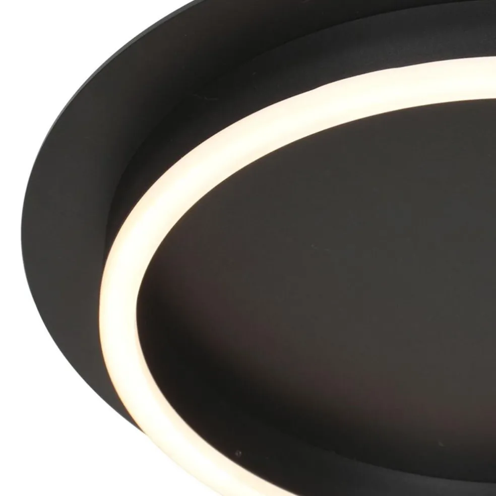 Cheap Straluma Plafondlamp Ringlux zwart
