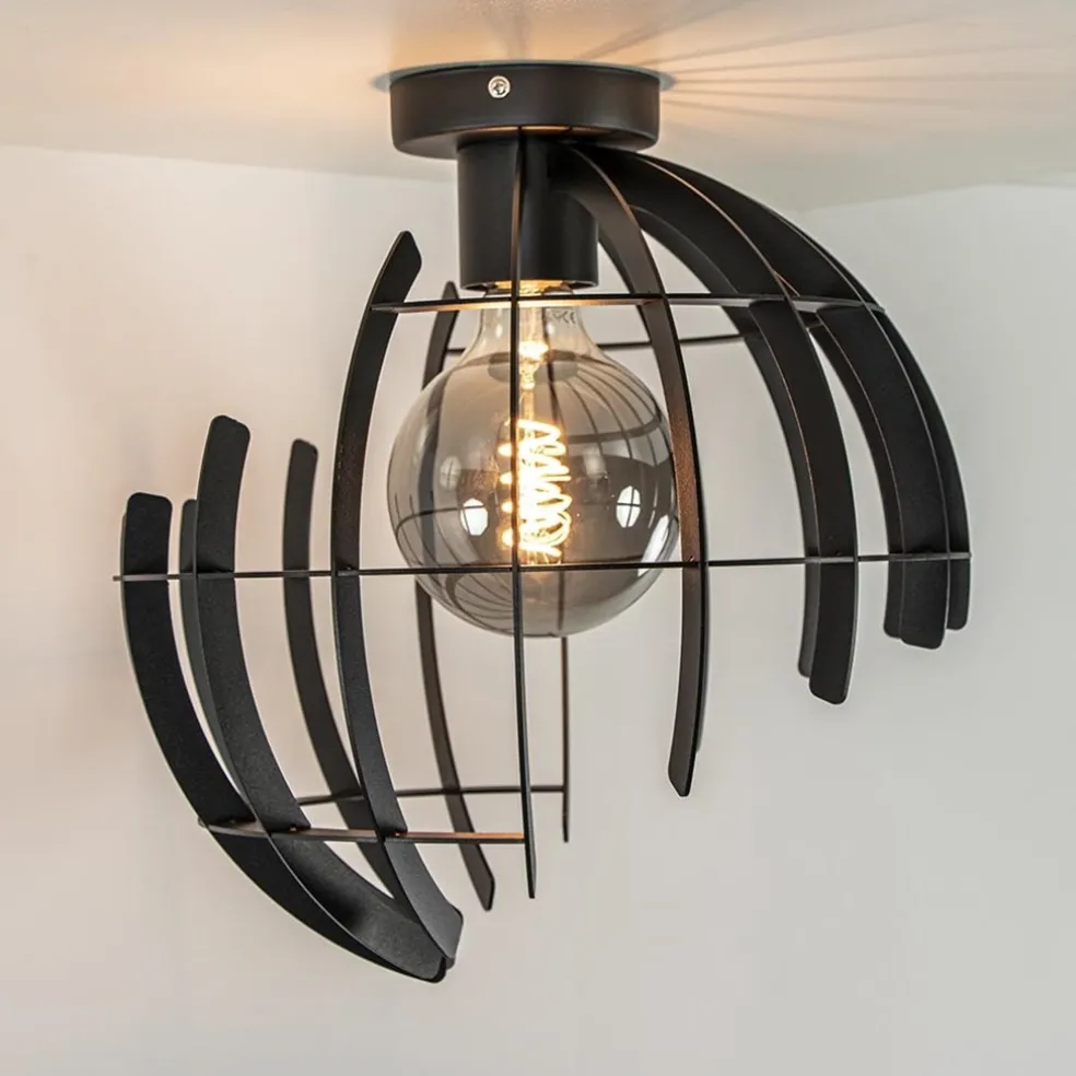 Sale Straluma Plafondlamp Terra 35cm zwart