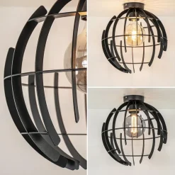 Sale Straluma Plafondlamp Terra 35cm zwart
