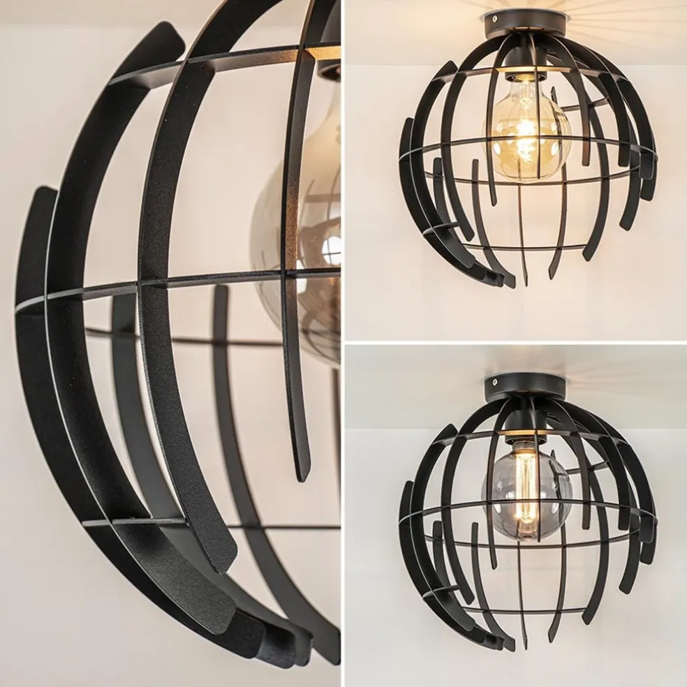 Sale Straluma Plafondlamp Terra 35cm zwart